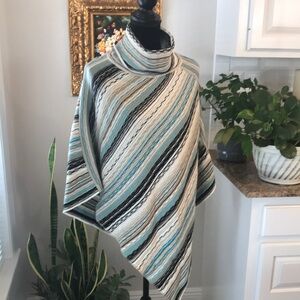 Cato Multi Color Poncho